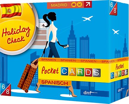 Karteikarten Pocket Cards Spanisch. Holiday Check