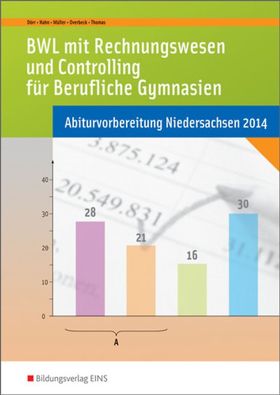 Abiturvorbereitung Berufliche Gymnasien in Niedersachsen / BWL mit Rechnungswesen und Controlling für Berufliche Gymnasien. Abiturvorbereitung Niedersachsen 2017: Arbeitsheft