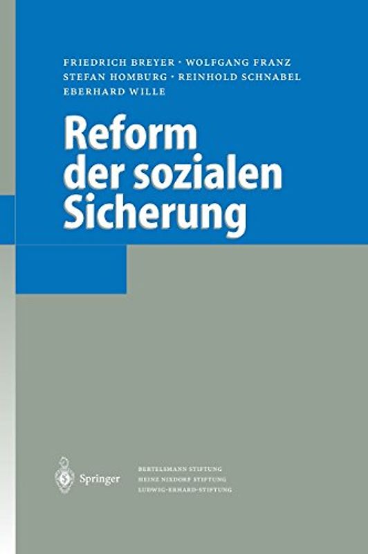 Reform der sozialen Sicherung