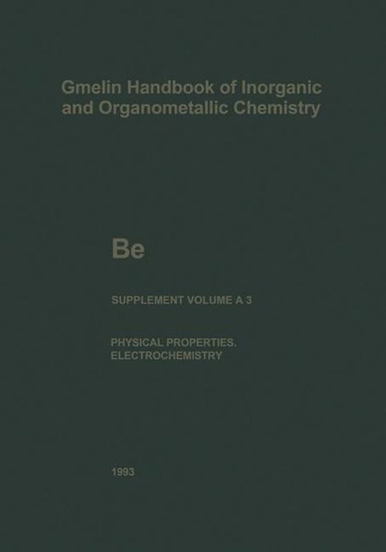 Be Beryllium
