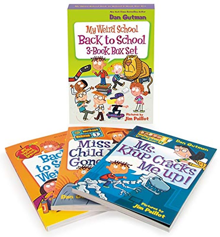 My Weird School Back to School 3-Book Box Set: Back to School, Weird Kids Rule!; Miss Child Has Gone Wild!; and Ms. Krup Cracks Me Up!