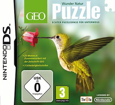 Puzzle - GEO Wunder Natur Nintendo DS
