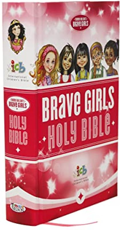 ICB, Tommy Nelson's Brave Girls Devotional Bible, Hardcover, Pink: International Children's Bible