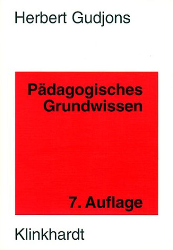 Pädagogisches Grundwissen
