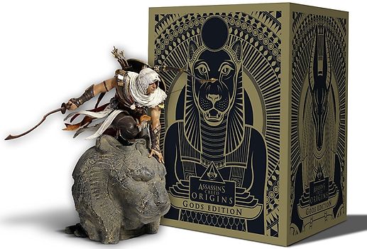 Assassin's Creed Origins [Gods Collector's Edition inkl. Bayek, Artbook, Weltkarte, Soundtrack] PlayStation 4