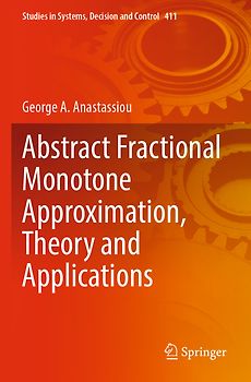 Abstract Fractional Monotone Approximation, Theory and Applications