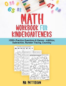 Math Workbook for Kindergarteners