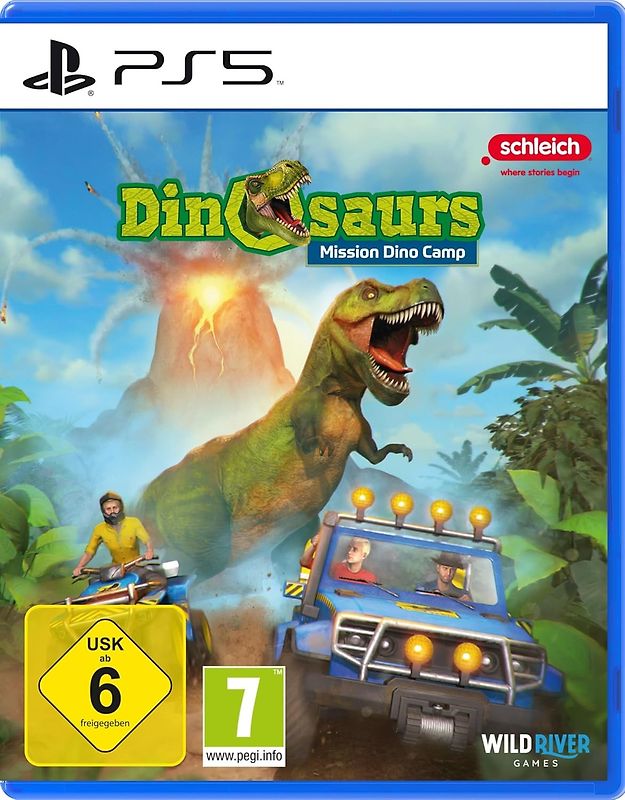 schleich® DINOSAURS: Mission Dino Camp PlayStation 5