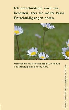 Ich entschuldige mich wie besessen, aber sie wollte keine Entschuldigungen hören