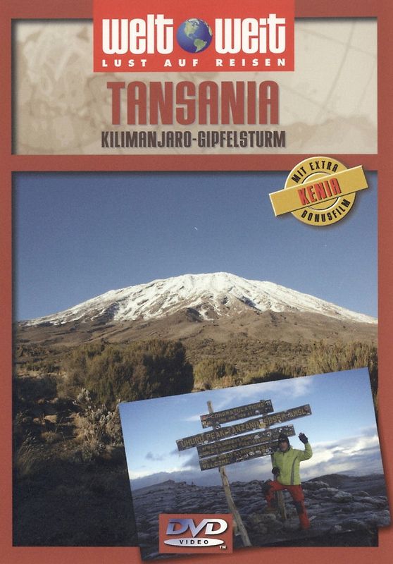 Tansania - Kilimanjaro-Gipfelsturm (welt weit) + Bonusfilm "Kenia" DVD