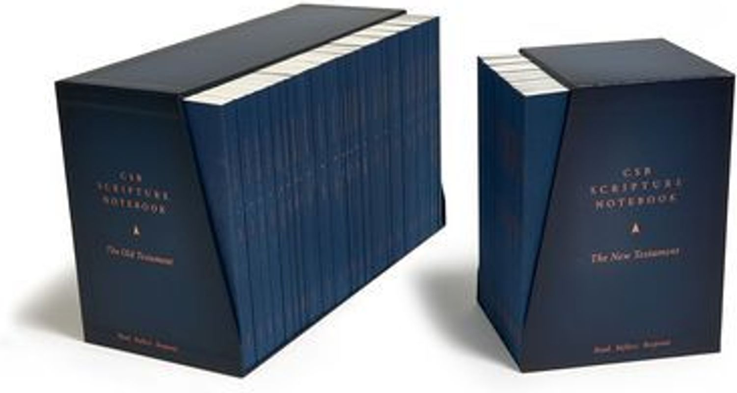 CSB Scripture Notebook, Old and New Testament Sets