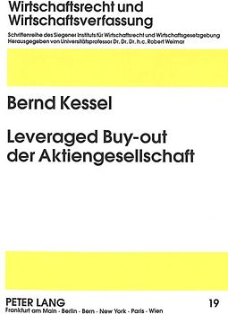 Leveraged Buy-out der Aktiengesellschaft