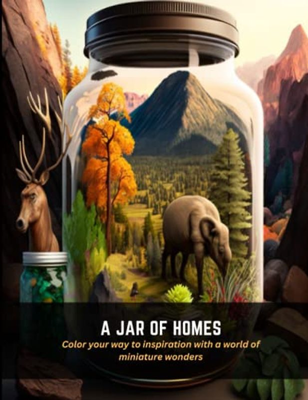 A Jar of Homes: Color your way to inspiration with a world of miniature wonders