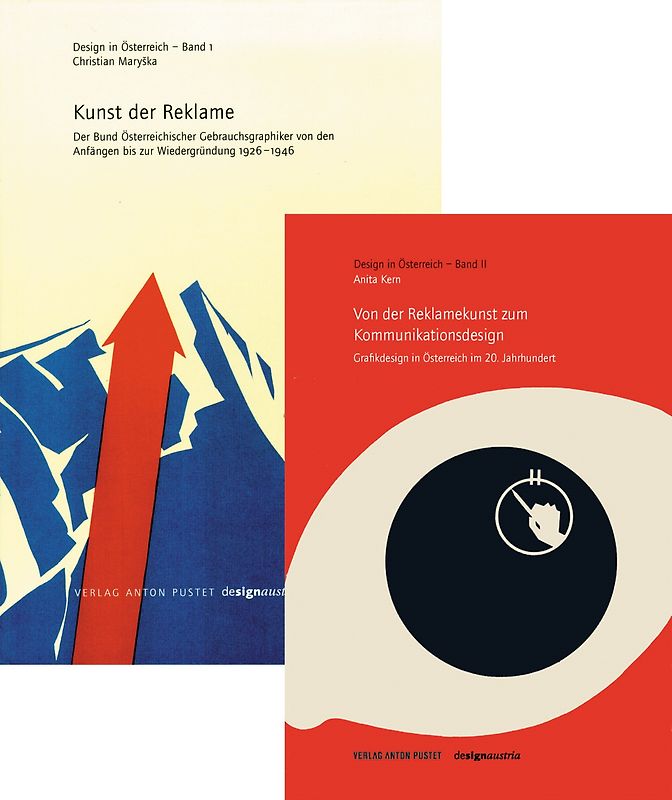 Kombipaket "Kunst der Reklame" und "Österreichisches Grafikdesign"