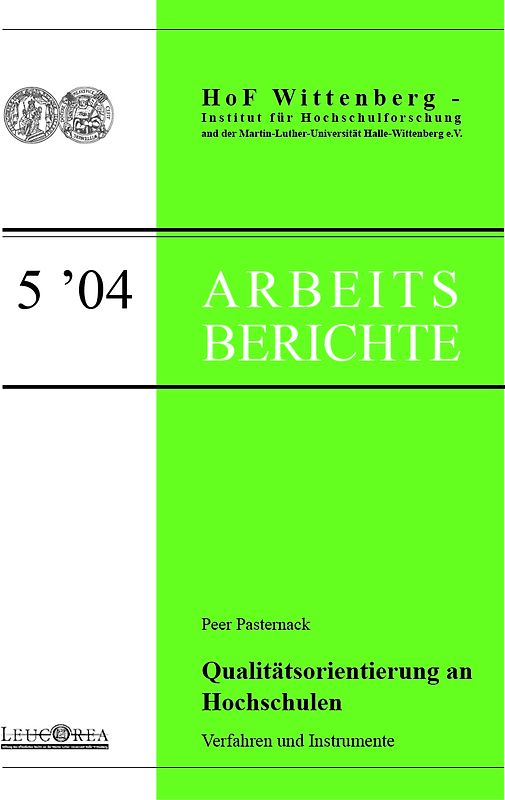 Qualitätsorientierung an Hochschulen