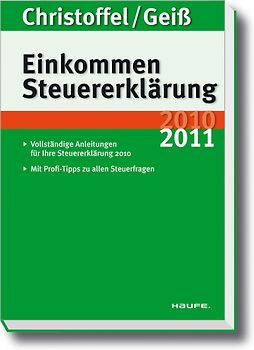 Einkommensteuererklärung 2010/2011