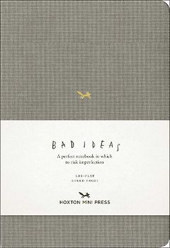 A Notebook for Bad Ideas (Grey/Lined)