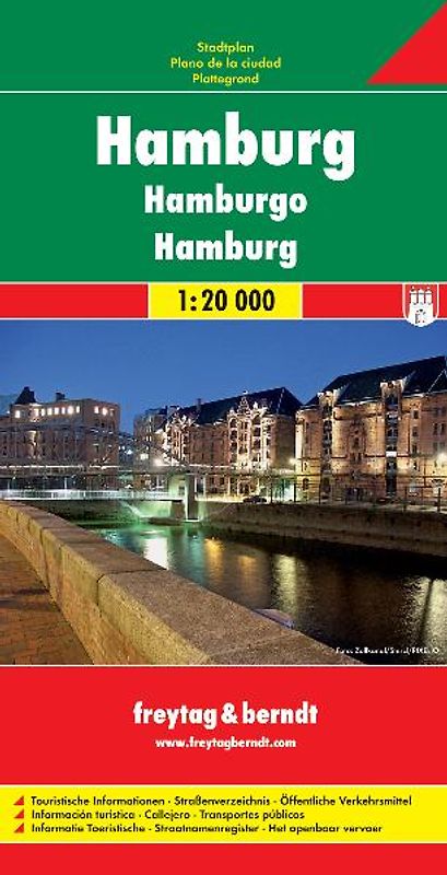 Hamburg, Stadtplan 1:20.000