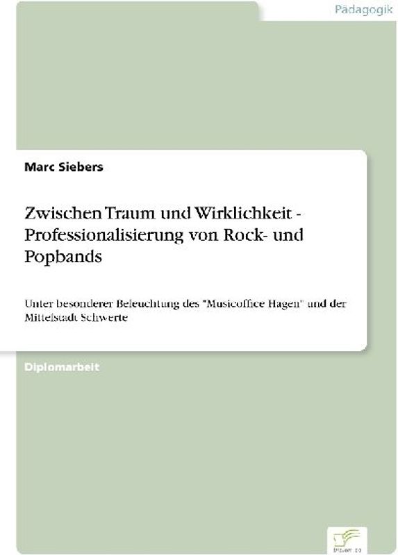 Zwischen Traum und Wirklichkeit - Professionalisierung von Rock- und Popbands