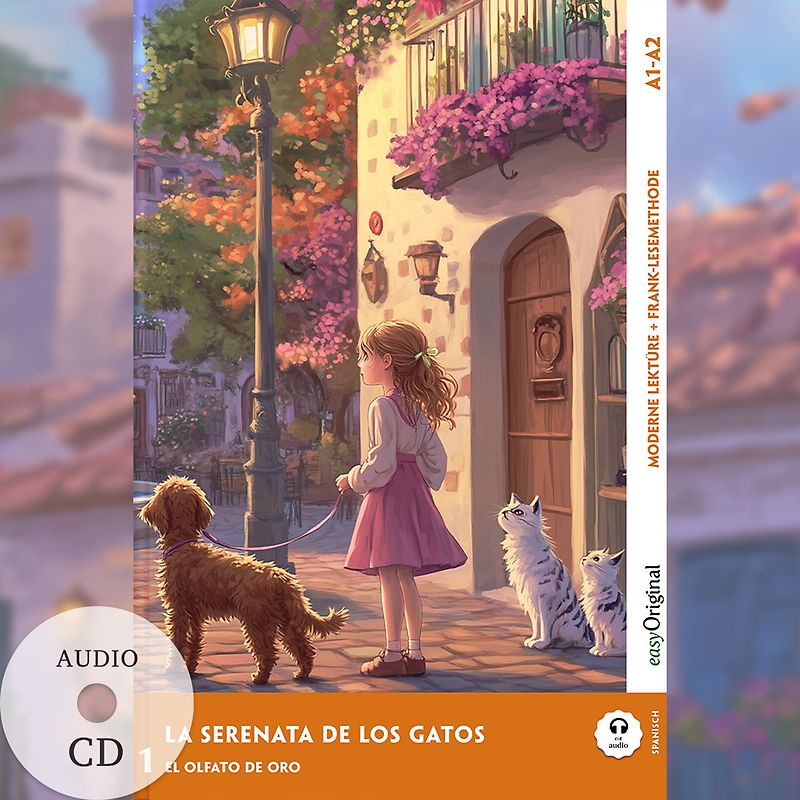La Serenata de los Gatos - Spanische Krimi-Lektüre A1-A2 (+ Audio-CD)