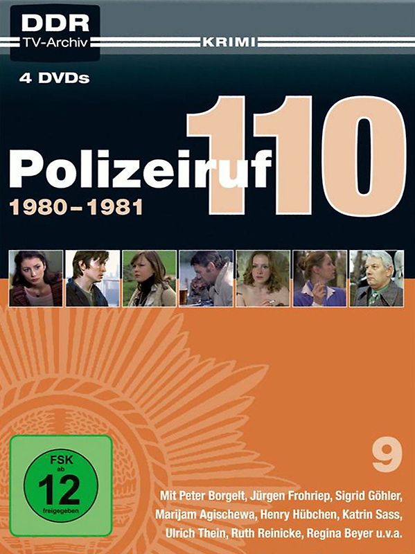 Polizeiruf 110 - Box 9: 1980-1981 (DDR TV-Archiv - 4 DVDs) DVD