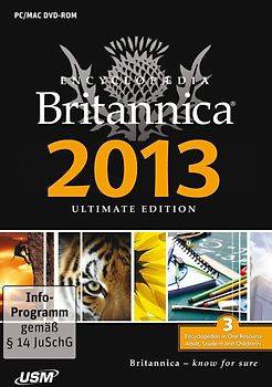 Encyclopaedia Britannica 2013 Ultimate Edition MacOS