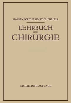 Lehrbuch der Chirurgie
