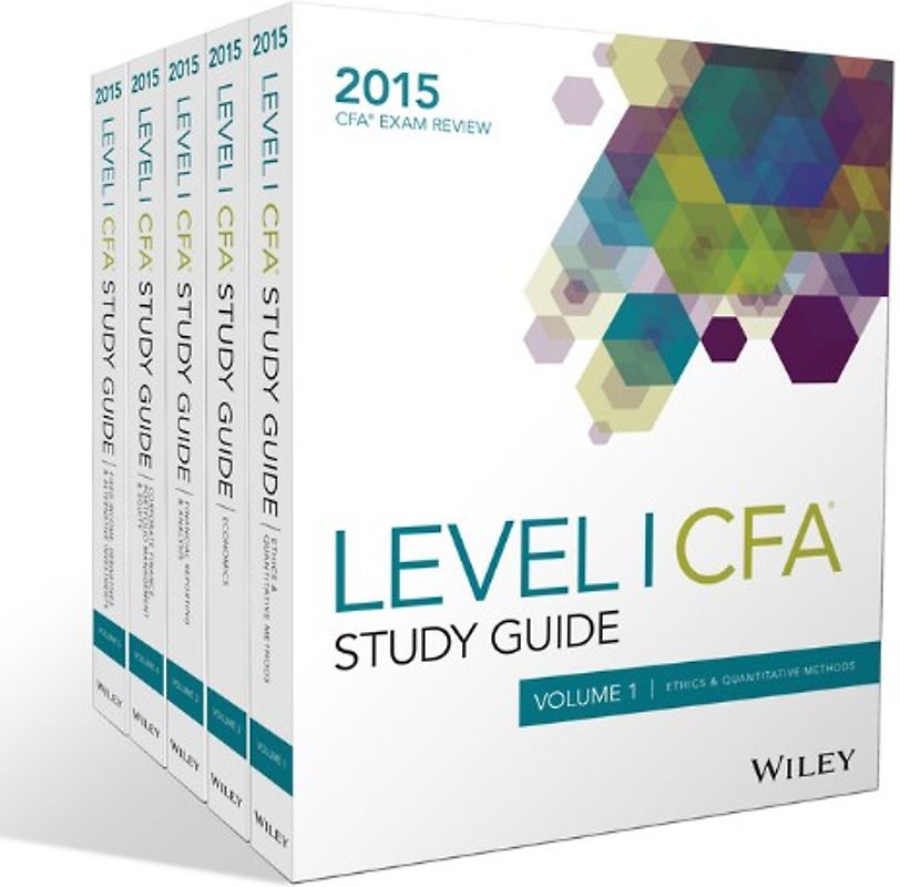 Wiley Study Guide for 2015 Level I CFA Exam: Complete Set