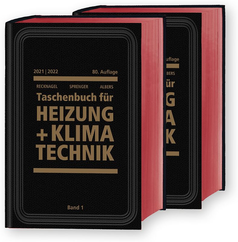 Recknagel - Taschenbuch für Heizung und Klimatechnik 80. Ausgabe 2021/2022 - E-Book PDF als Download