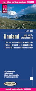 Reise Know-How Landkarte Finnland und Nordskandinavien (1:875.000)