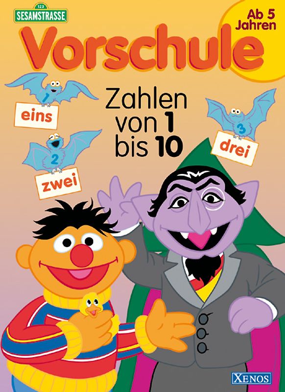 Sesamstraße - Vorschule Zahlen von 1-10