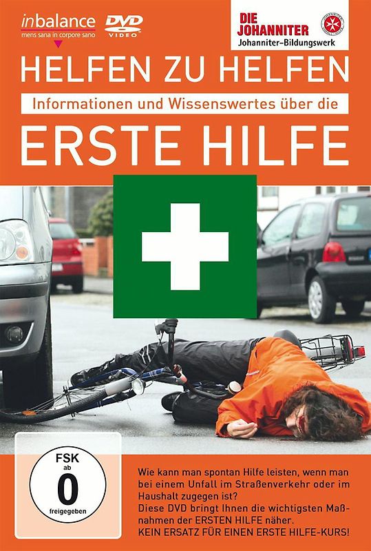 Helfen zu helfen - Informationen und Wissenswertes über die Erste Hilfe DVD