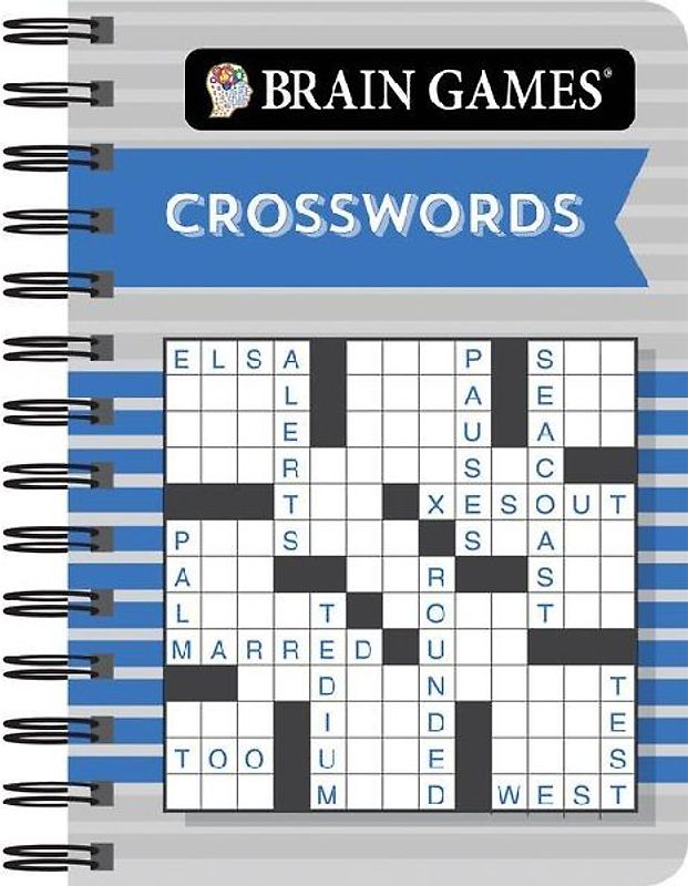Brain Games - To Go - Crosswords (Blue)