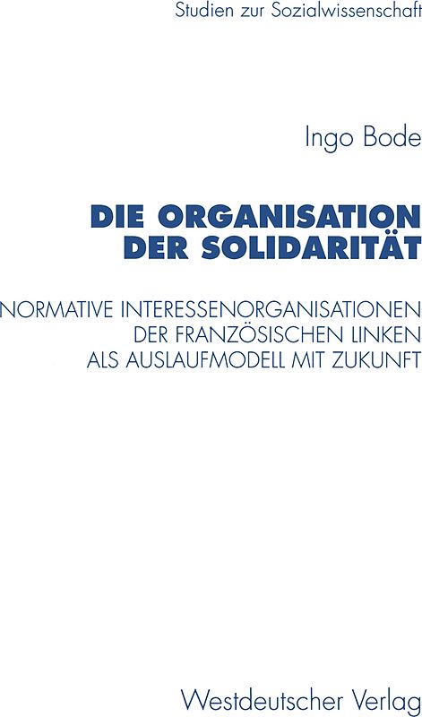 Die Organisation der Solidarität