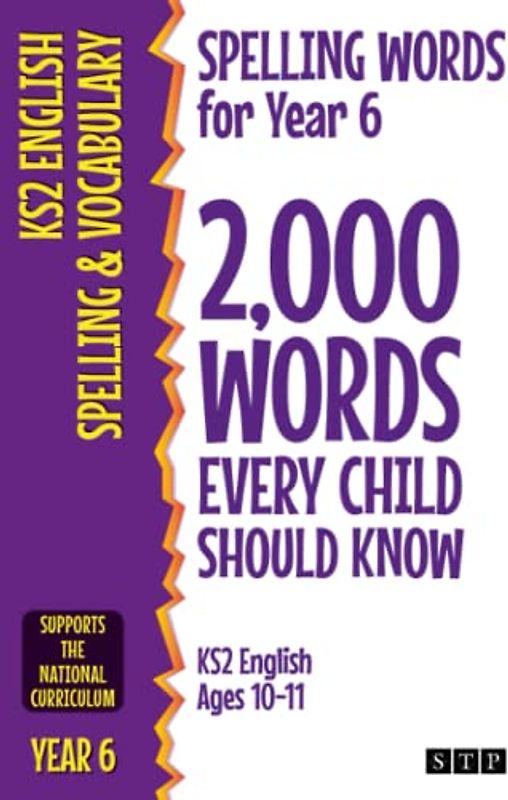 Spelling Words for Year 6