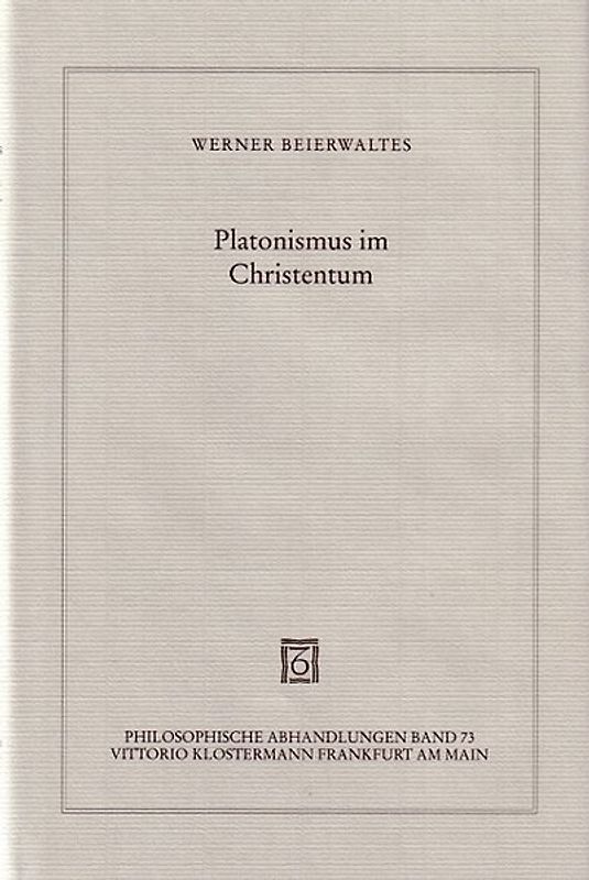 Platonismus im Christentum