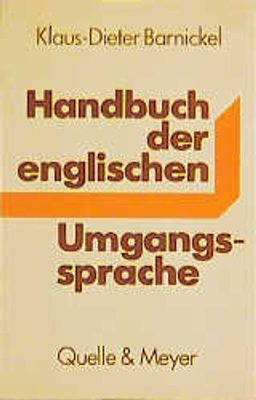 Handbuch der englischen Umgangssprache