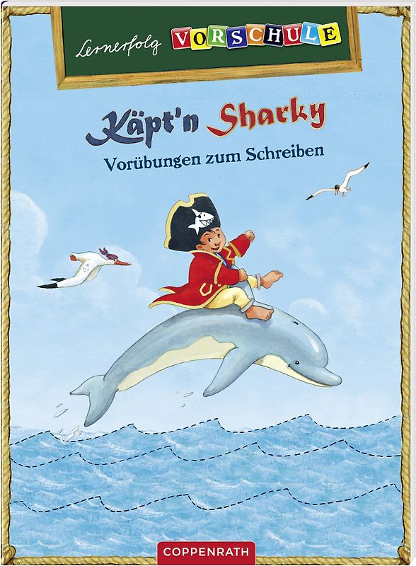 Lernerfolg Vorschule: Käpt'n Sharky - Vorübungen zum Schreiben