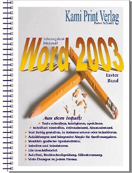 Microsoft Word 2003 - Erster Band