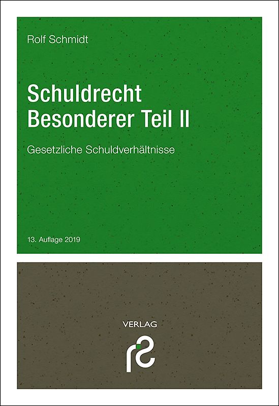 Schuldrecht Besonderer Teil II