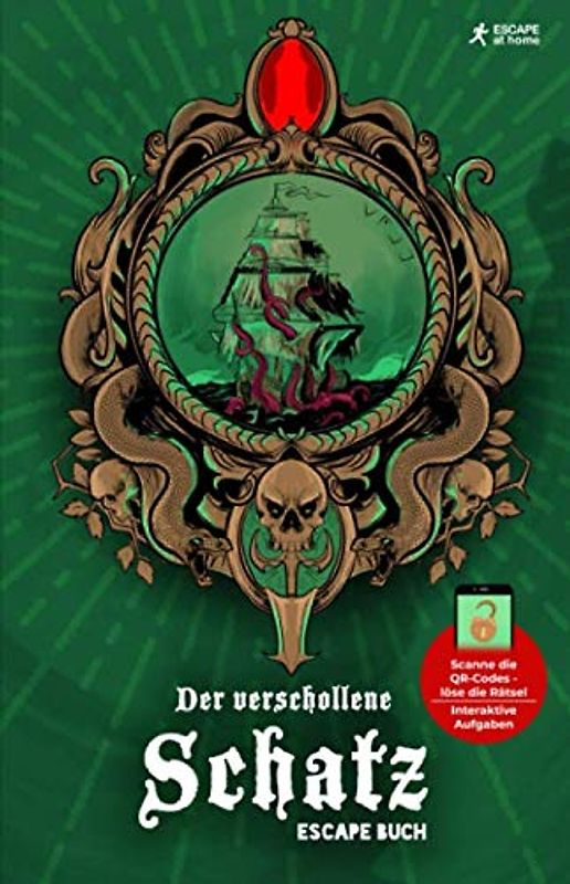 Der verschollene Schatz: Escape Buch (escapeathome.de Escape-Bücher)