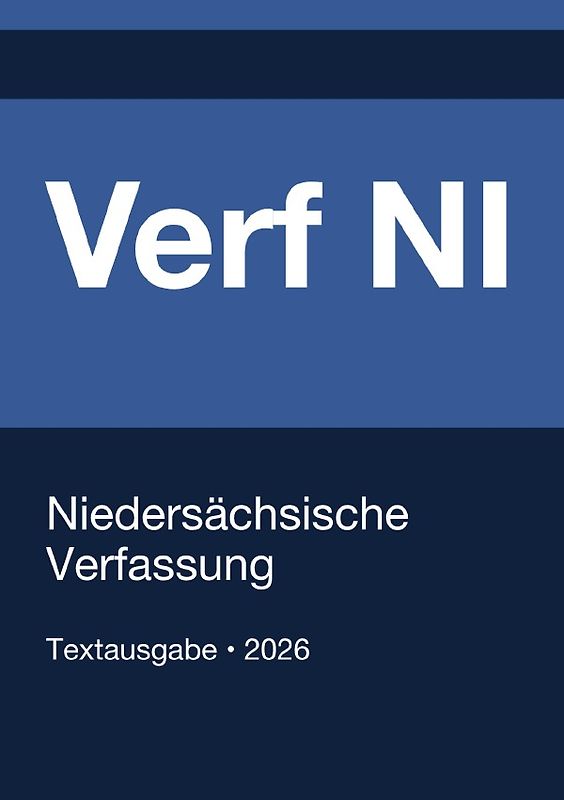 Verf NI - Niedersächsische Verfassung 2026