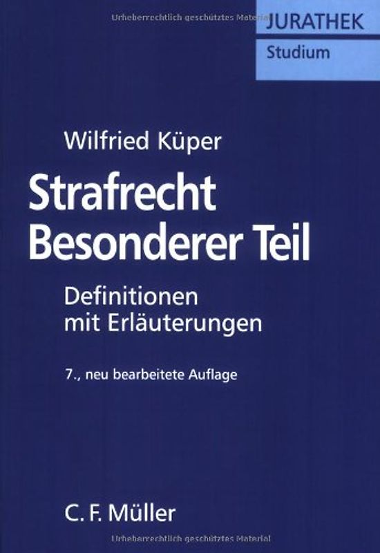 Strafrecht Besonderer Teil