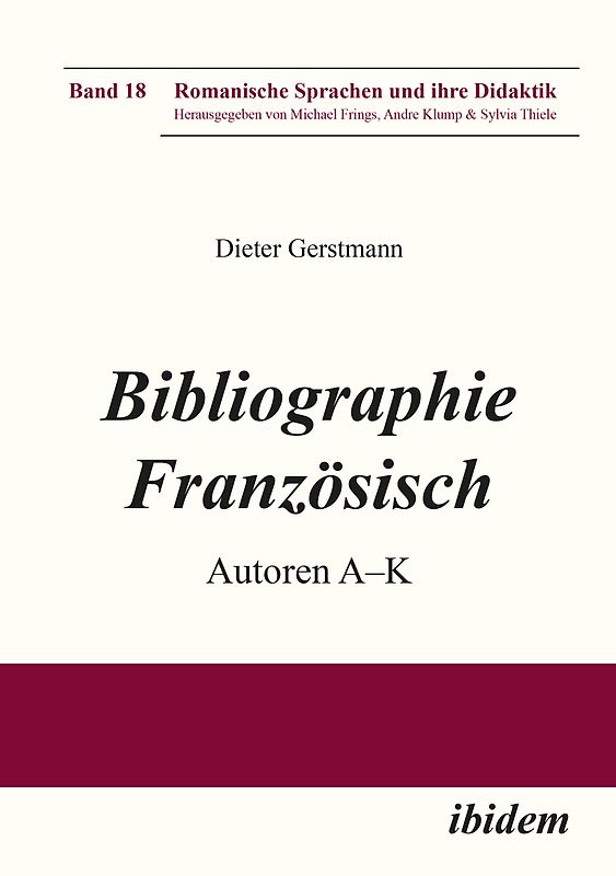 Bibliographie Französisch