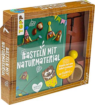 Kreativ-Set Basteln mit Naturmaterial