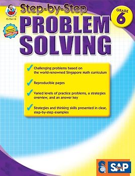Step-By-Step Problem Solving, Grade 6