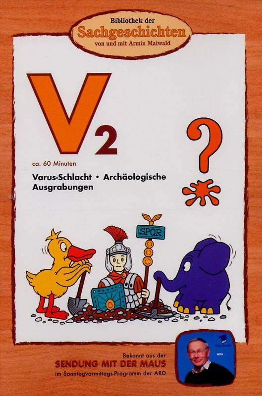 Bibliothek der Sachgeschichten: V2 - Varus-Schlacht / Archäologische Ausgrabungen DVD