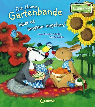 Die kleine Gartenbande lässt es langsam angehen!