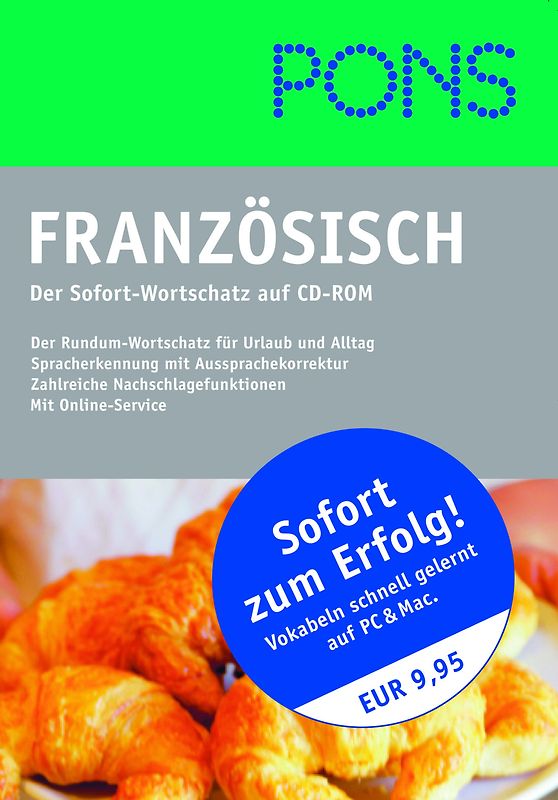 Pons Der Sofort-Wortschatz auf CD-ROM Französich - Vokabeln lernen auf PC & Mac MacOS
