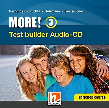 MORE! 3 NEU Test builder Software Enriched Course, Audio-CD